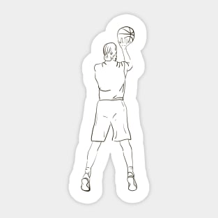Basketball Player #3 Sticker